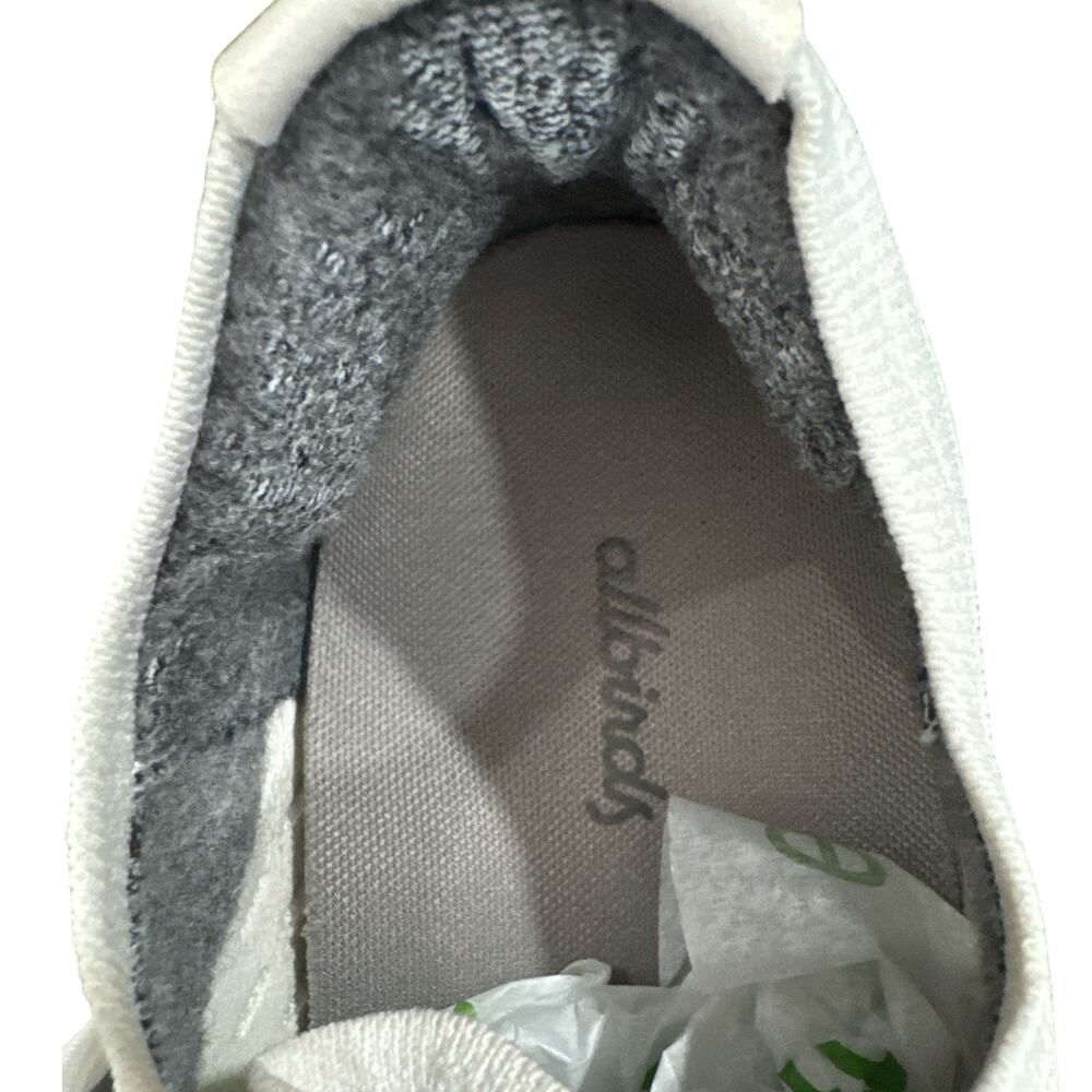 Allbirds Tree Dasher White Performance Running Shoes Size 9 Women’s - Picture 4 of 10